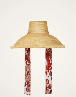 La DoubleJ Cappelli|Accessories<The Sun HatSolid Light Beige in Raffia