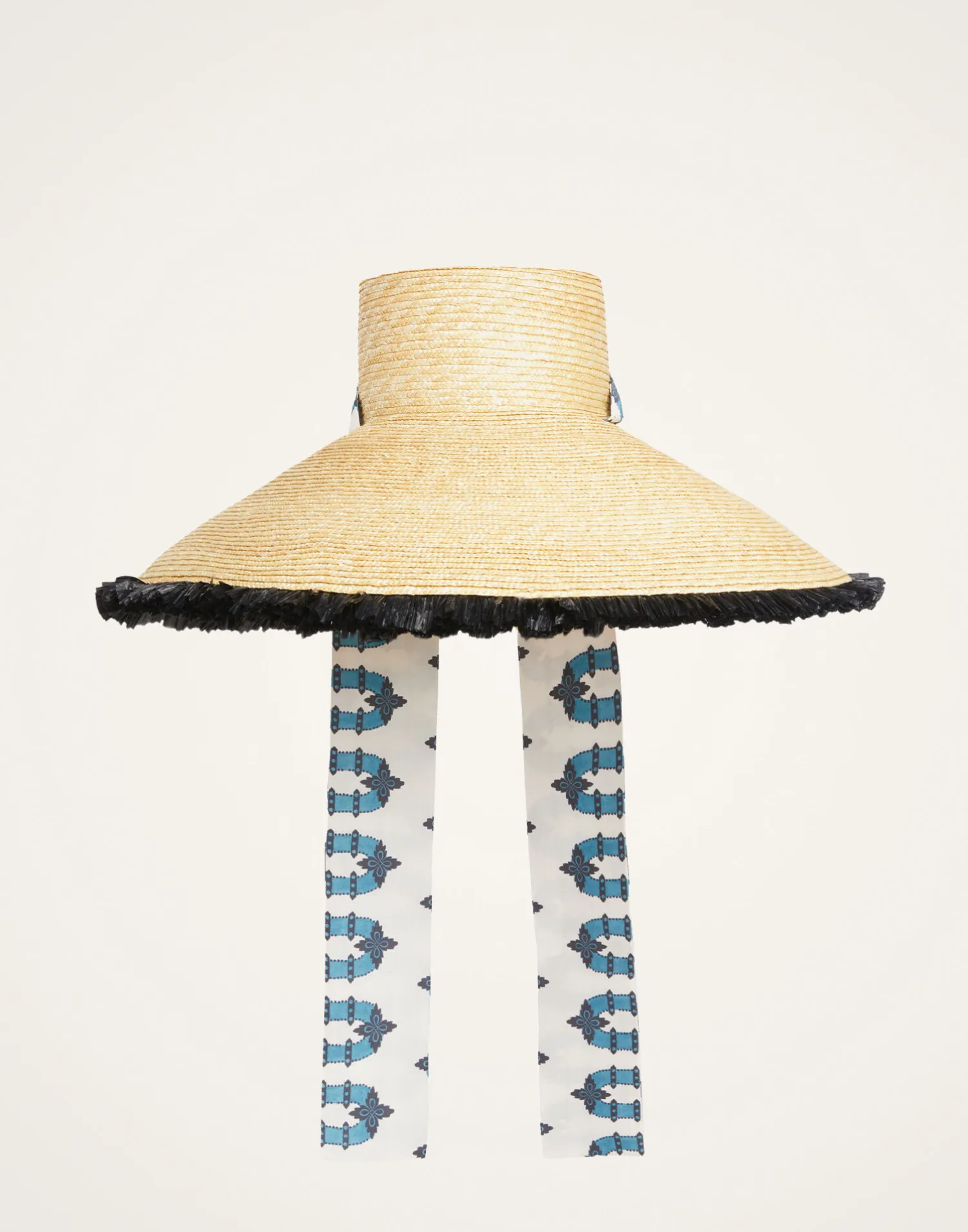 La DoubleJ Cappelli|Accessories<The Sun HatSolid Light Beige in Raffia