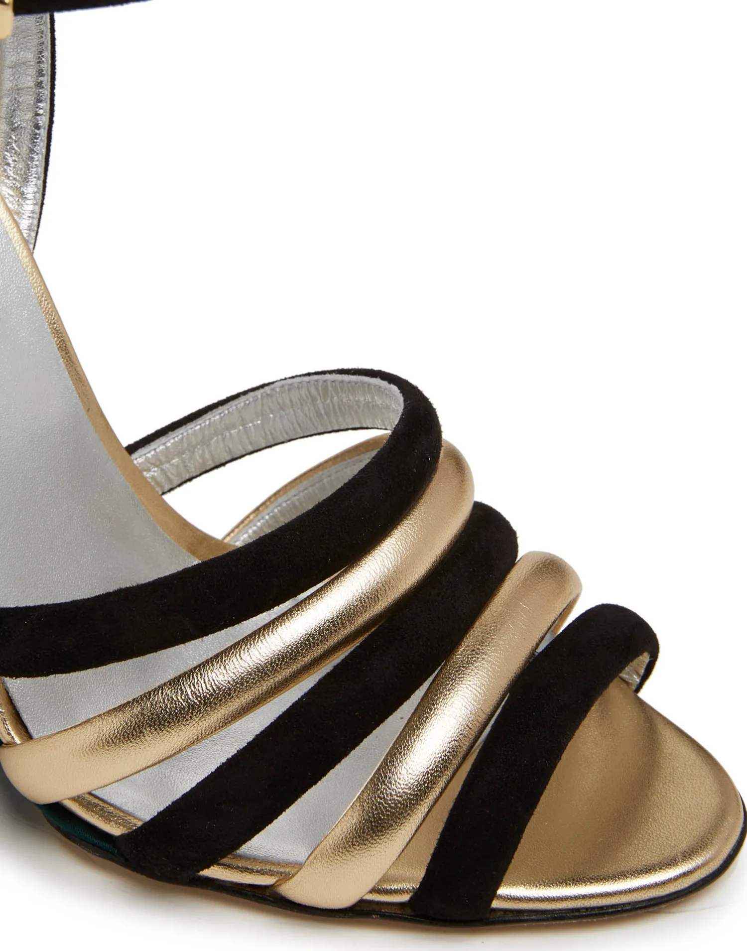 La DoubleJ Scarpe|Accessories<Tones WedgeSolid Green in Raso