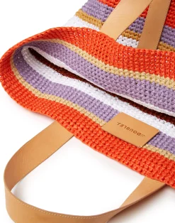 La DoubleJ Borse E Pochettes|Accessories<Tote Raffia BagMulticolor White in Raffia