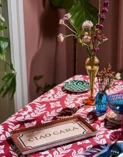 La DoubleJ Vassoi E Svuotatasche|Home Décor<TrayCiao Cara in Porcelain