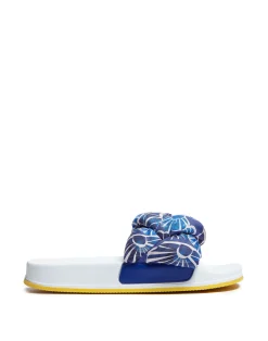 La DoubleJ Scarpe|Accessories<Treccia SlidesConchiglie in Twill