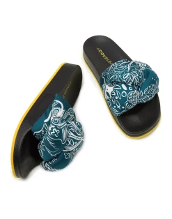 La DoubleJ Scarpe|Accessories<Treccia SlidesIonic in Twill