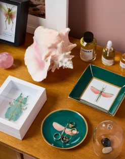 La DoubleJ Vassoi E Svuotatasche|Home Décor<Trinket TrayLibellula Green in Porcelain