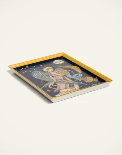 La DoubleJ Vassoi E Svuotatasche|Home Décor<Trinket TrayThe Angel Midnight Blue in Porcelain
