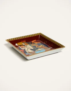 La DoubleJ Vassoi E Svuotatasche|Home Décor<Trinket TrayThe Mermaid Bordeaux in Porcelain
