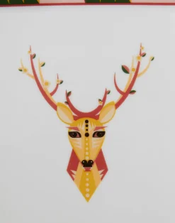 La DoubleJ Vassoi E Svuotatasche|Home Décor<Trinket Tray (20X20)Deer in Porcelain