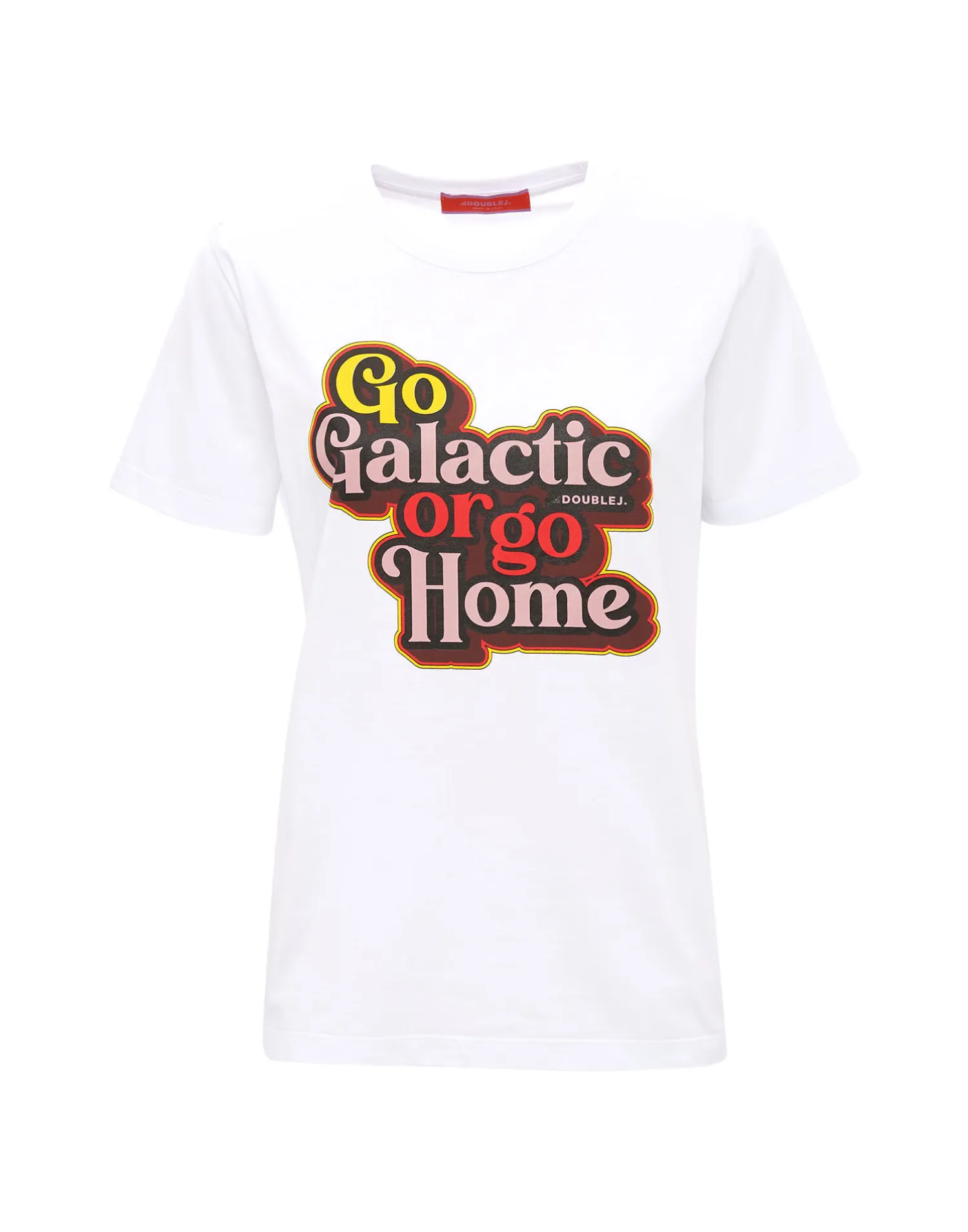 La DoubleJ Felpe E Magliette<T-ShirtSolid White in Jersey Cotton