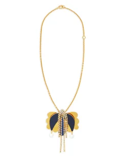 La DoubleJ Bijoux|Accessories<Tulip NecklaceOro Blu in Bras