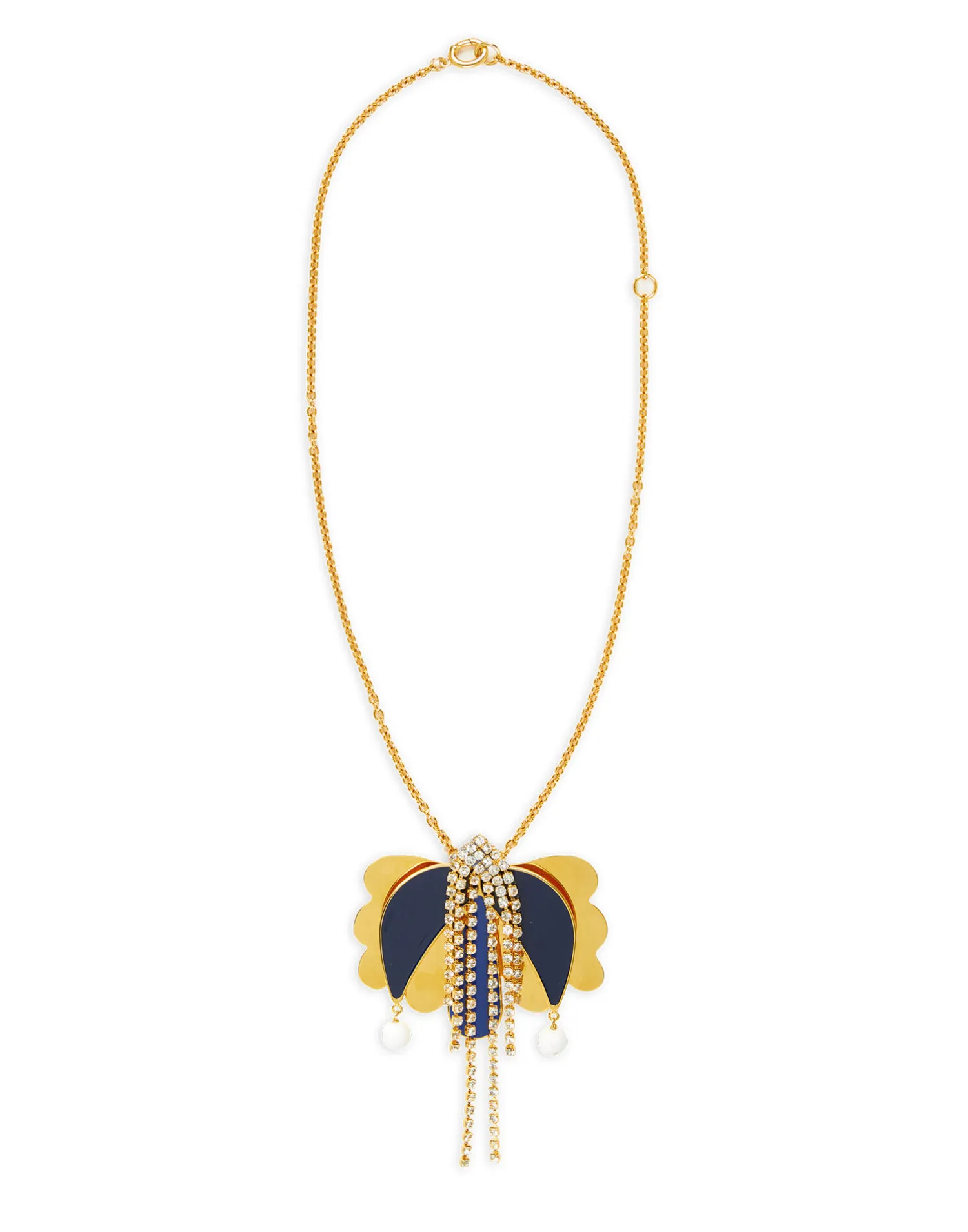 La DoubleJ Bijoux|Accessories<Tulip NecklaceOro Blu in Bras