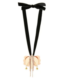 La DoubleJ Bijoux|Accessories<Tulip NecklaceOro Rosa in Brass