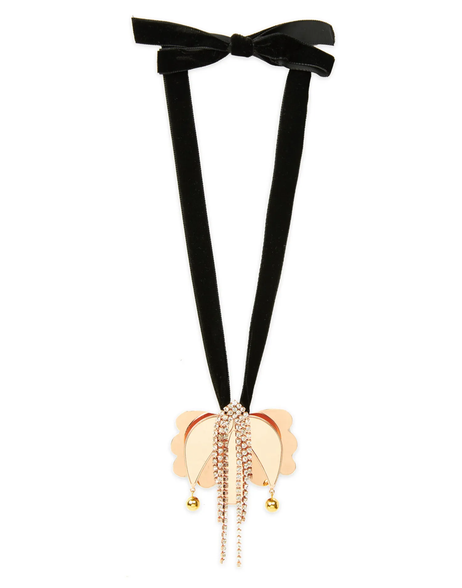 La DoubleJ Bijoux|Accessories<Tulip NecklaceOro Rosa in Brass
