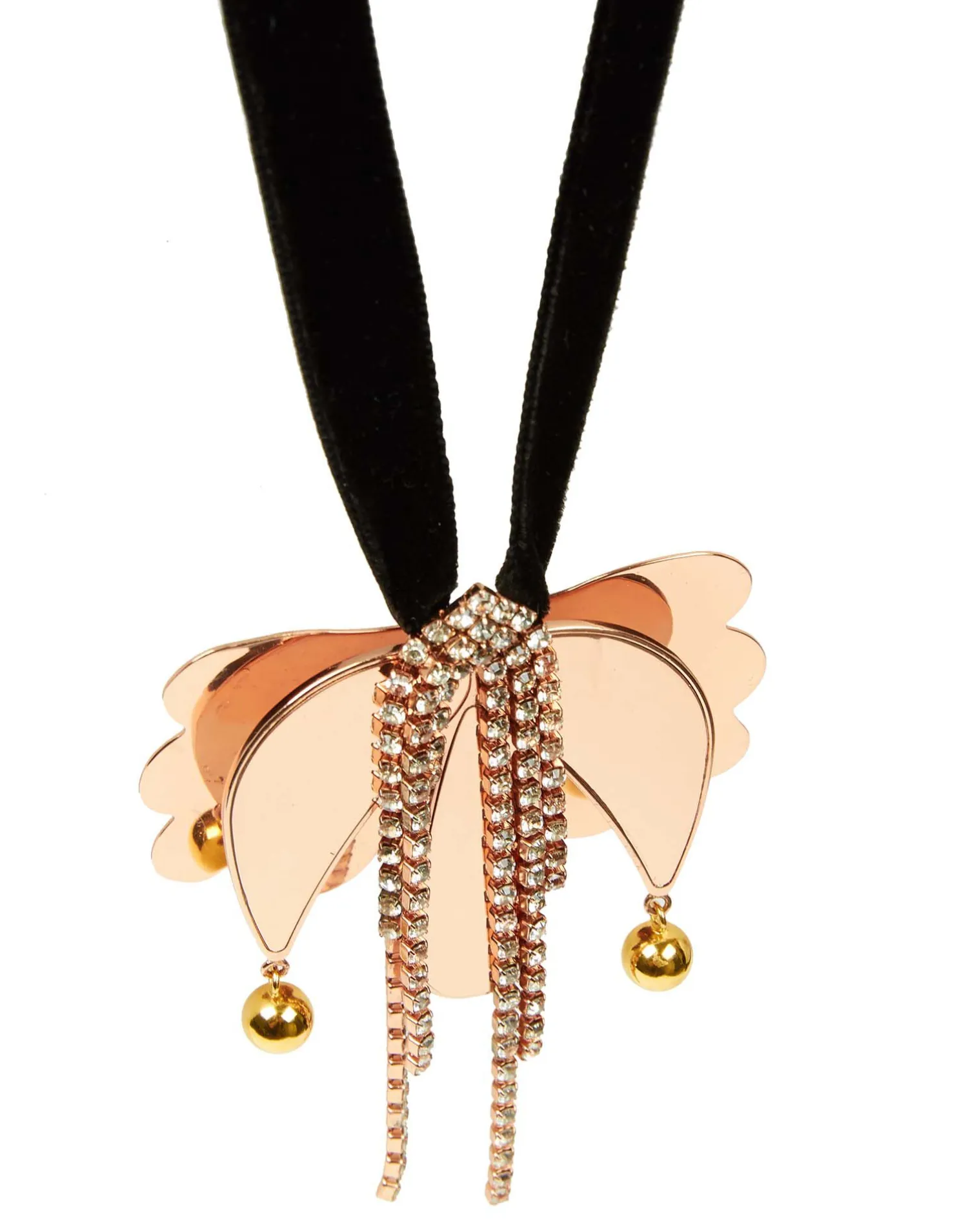 La DoubleJ Bijoux|Accessories<Tulip NecklaceOro Rosa in Brass