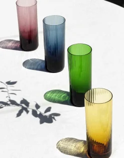 La DoubleJ Bicchieri|Vetro<Tumbler Glass Set of 4Misty Rainbow Mix in Glass