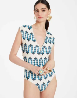 La DoubleJ Moda Mare<Tutto SuitScirocco Ivory in Lycra
