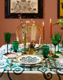La DoubleJ Bicchieri|Vetro<Wine Glasses Set Of 2Green in Murano Glass