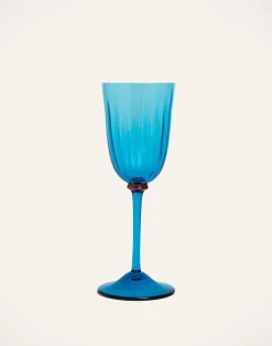 La DoubleJ Bicchieri|Vetro<Wine Glasses Set Of 2Turquoise in Murano Glass