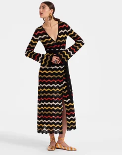 La DoubleJ Maglieria|Vestiti<Zephyr DressBlack in Lace