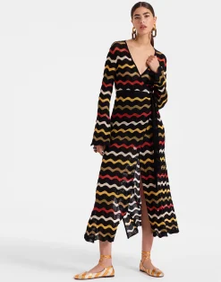 La DoubleJ Maglieria|Vestiti<Zephyr DressBlack in Lace