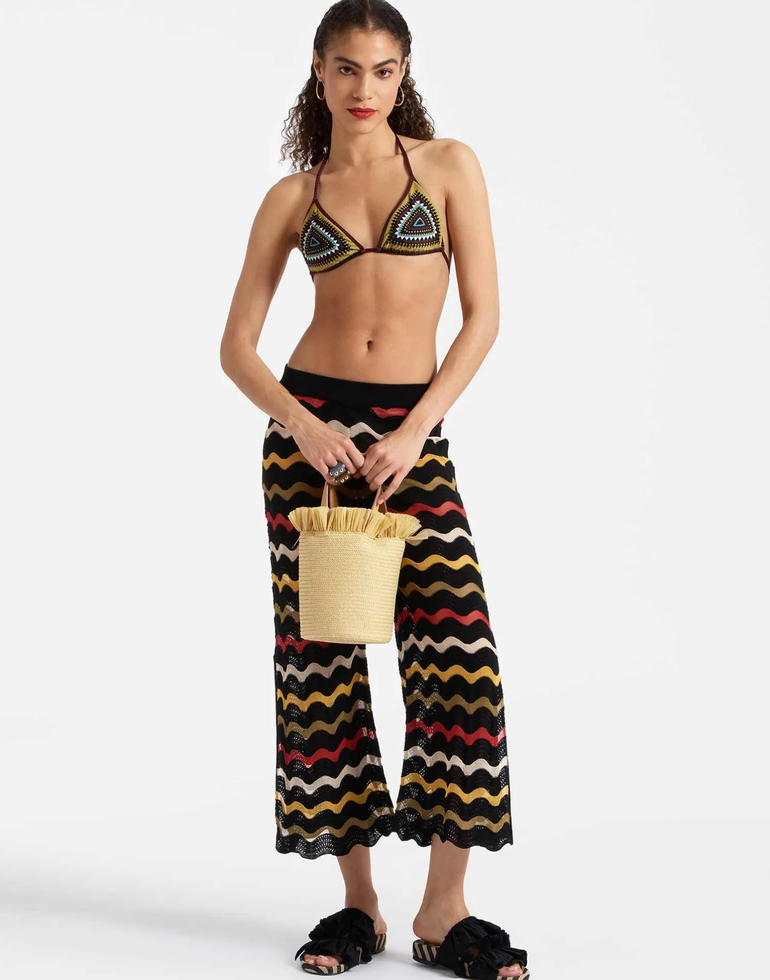 La DoubleJ Maglieria|Pantaloni E Shorts<Zephyr PantsBlack in Lace